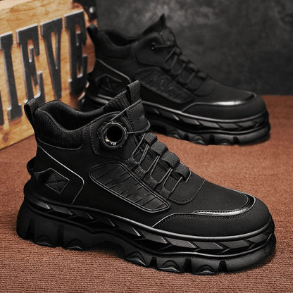 Men's Lace-Up Ankle Boots