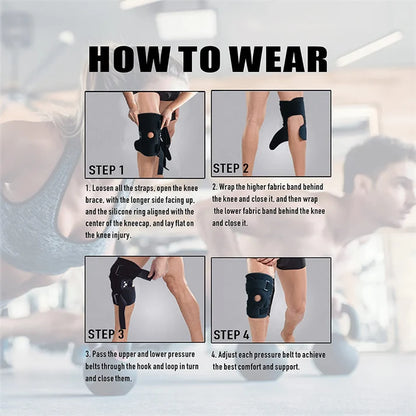 Adjustable Knee Support Brace