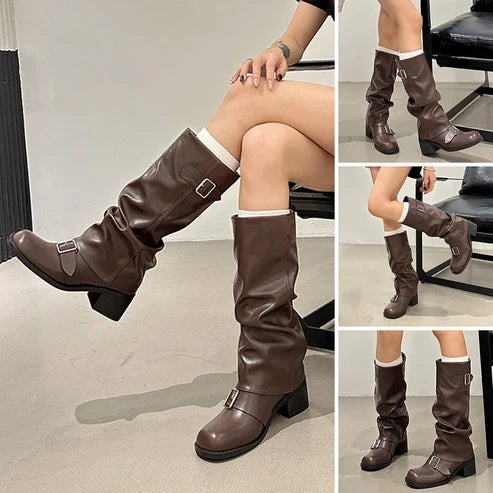 Women’s Chunky Heel Boots