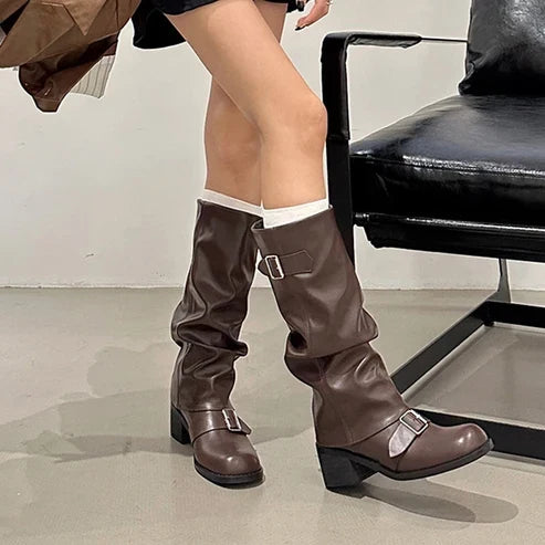 Women’s Chunky Heel Boots
