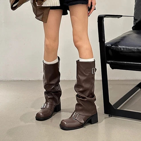 Women’s Chunky Heel Boots