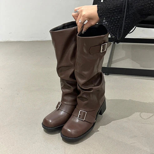 Women’s Chunky Heel Boots
