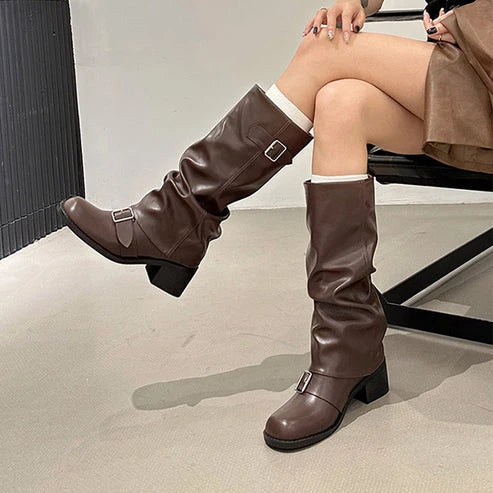 Women’s Chunky Heel Boots