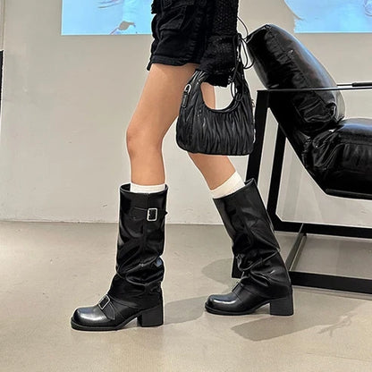 Women’s Chunky Heel Boots