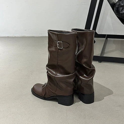 Women’s Chunky Heel Boots