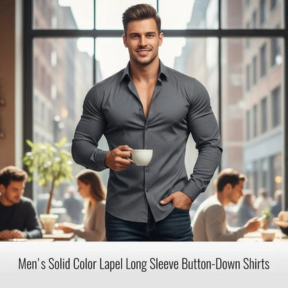 Men's Button-Down Collared Shirt