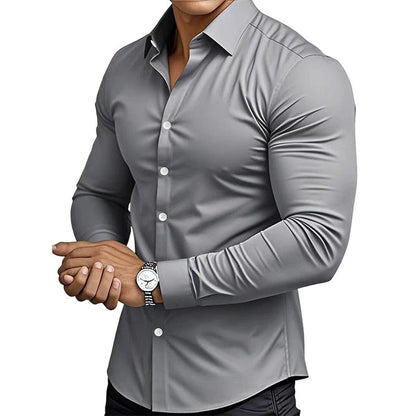Men's Button-Down Collared Shirt