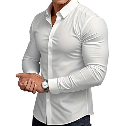 Men's Button-Down Collared Shirt