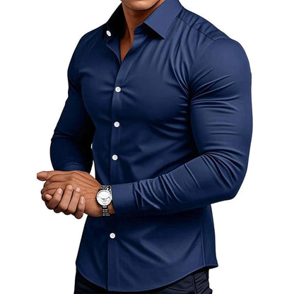 Men's Button-Down Collared Shirt