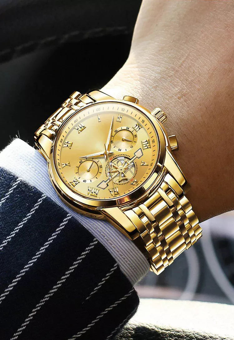 Men’s Dodecagon Quartz Watch