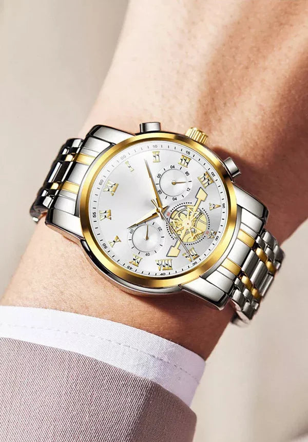 Men’s Dodecagon Quartz Watch