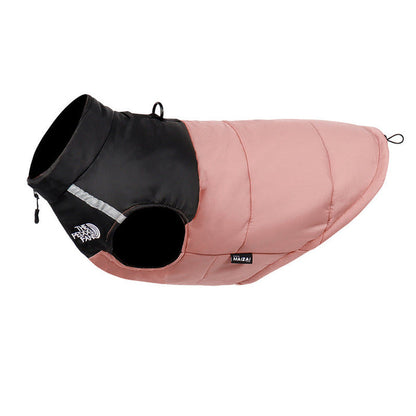 Dog Winter Coat With High Collar