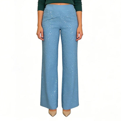 Women's High Waist Straight Leg Pants