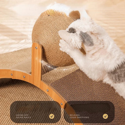Sisal Cat Scratching Ball and Scratching Platform