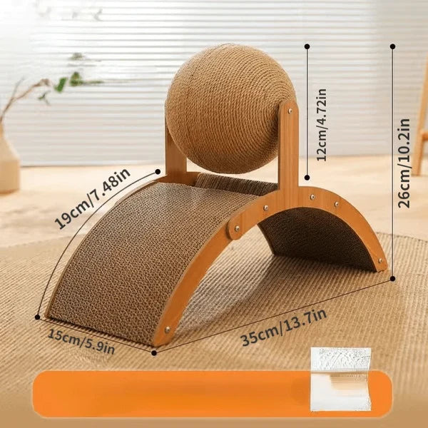 Sisal Cat Scratching Ball and Scratching Platform