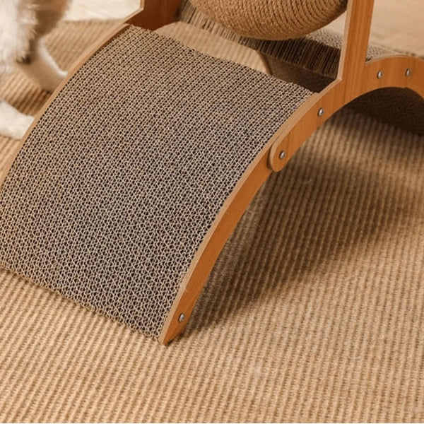 Sisal Cat Scratching Ball and Scratching Platform