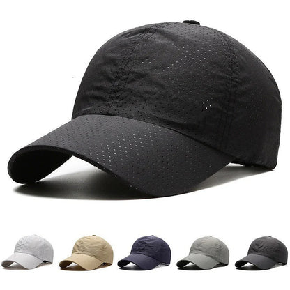 Unisex Perforated Adjustable Baseball Cap