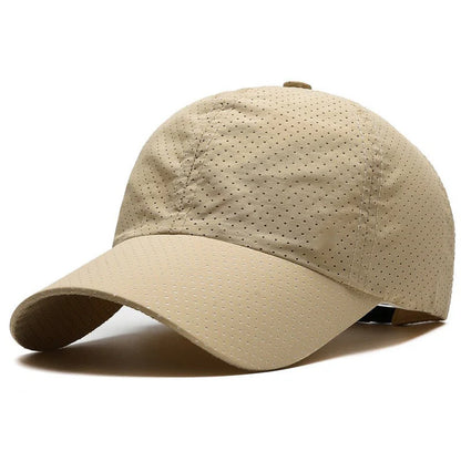 Unisex Perforated Adjustable Baseball Cap