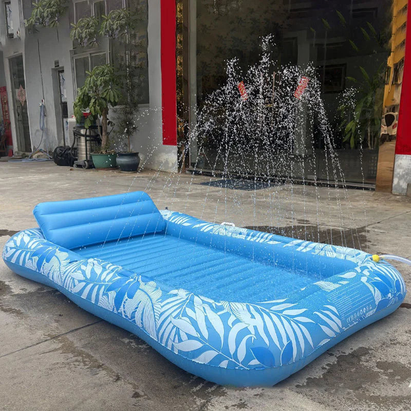 Inflatable Water Spray Pool Lounge