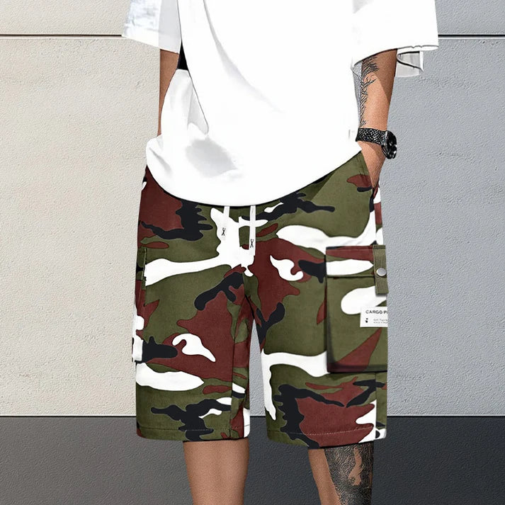 Men's Urban Camo Cargo Shorts