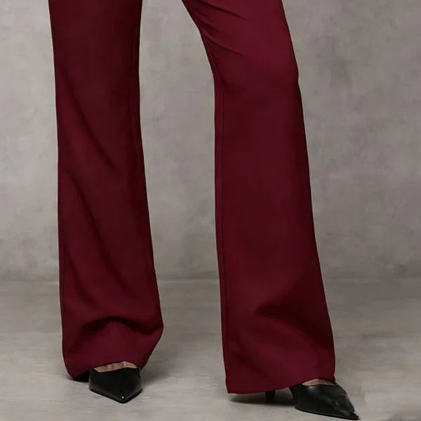 Women's Flared Tailored Pants