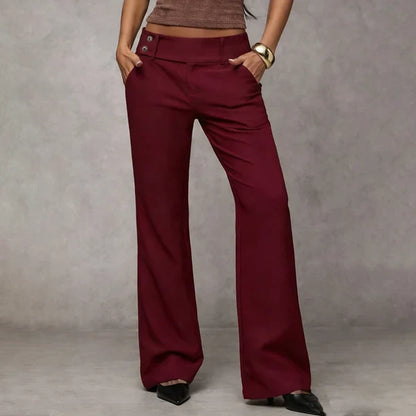 Women's Flared Tailored Pants