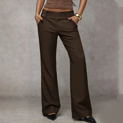 Women's Flared Tailored Pants