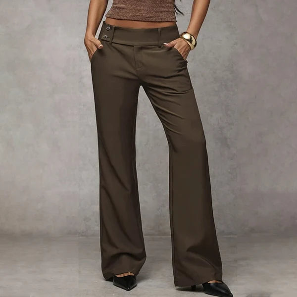 Women's Flared Tailored Pants