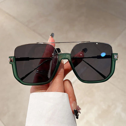 Oversized Square Frame Fashion Glasses