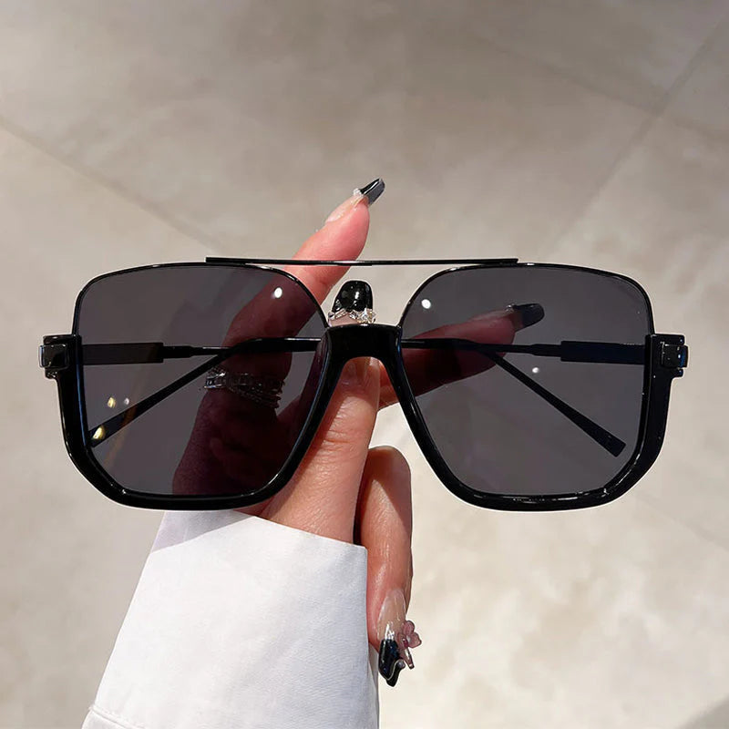Oversized Square Frame Fashion Glasses
