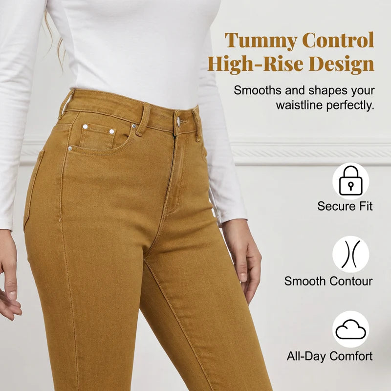 Women’s High-Waist Stretch Skinny Jeans