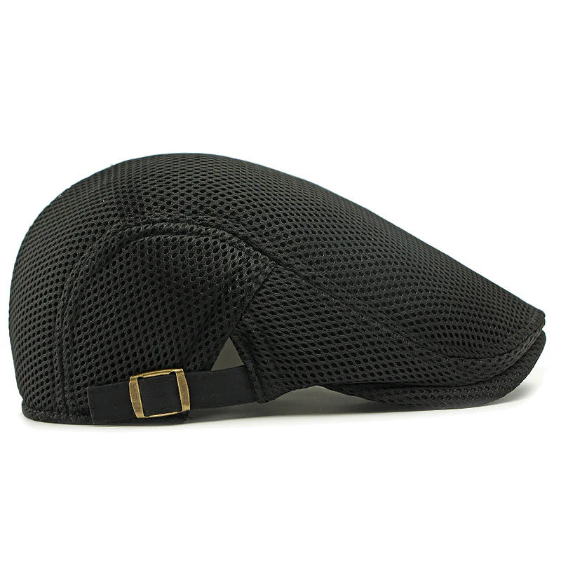 Men’s Breathable Mesh Flat Cap