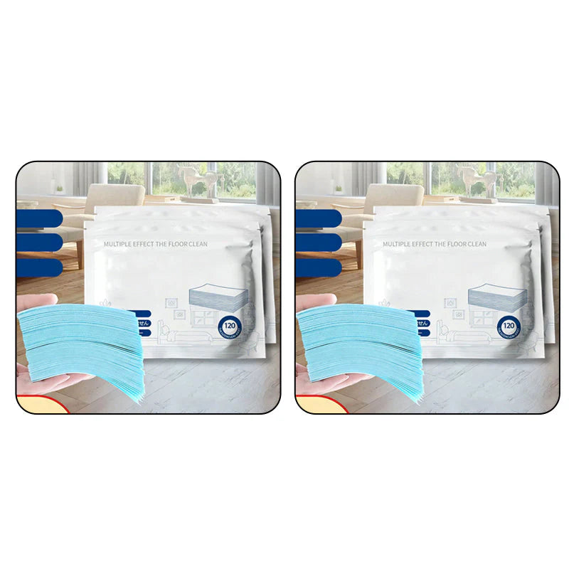 Water-Soluble Floor Cleaning Wipes