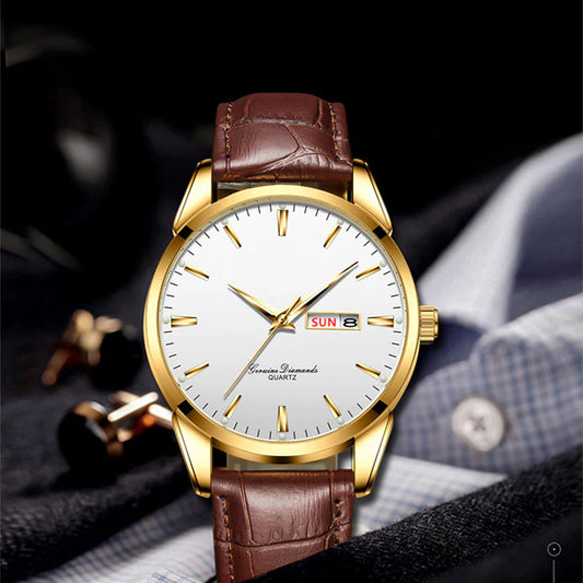 Men’s & Women’s Classic Day-Date Dress Watch