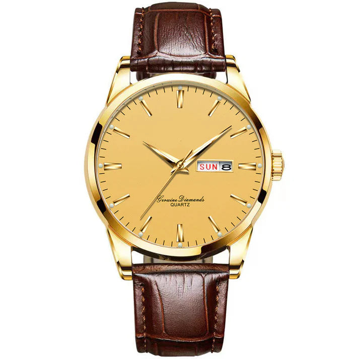 Men’s & Women’s Classic Day-Date Dress Watch