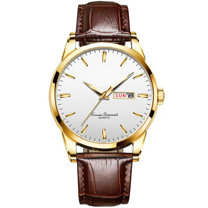 Men’s & Women’s Classic Day-Date Dress Watch