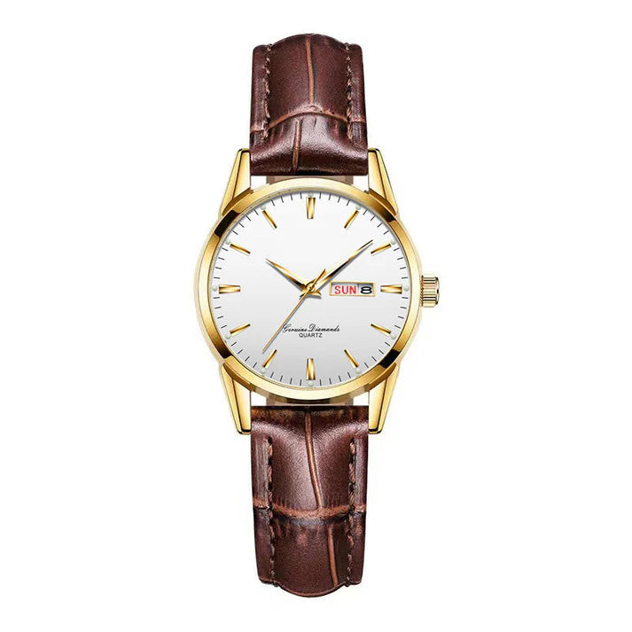 Men’s & Women’s Classic Day-Date Dress Watch