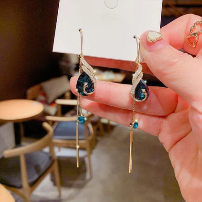 Women's Crystal Drop Earrings