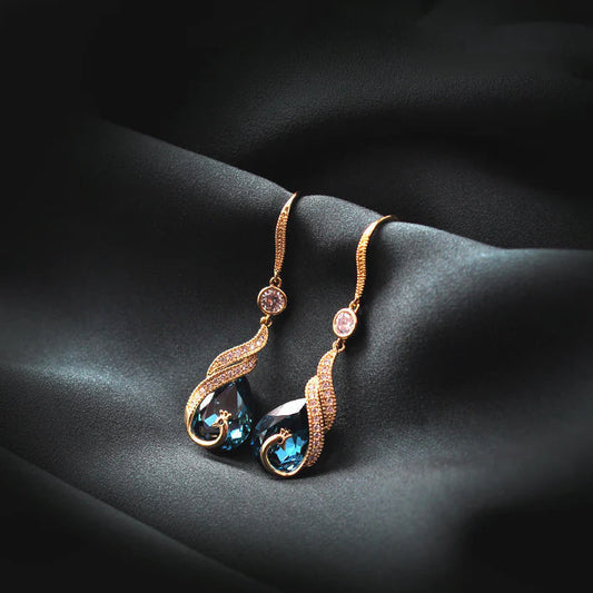Women's Crystal Drop Earrings