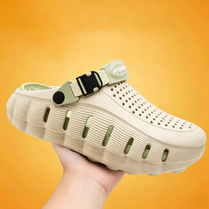 Men's Adjustable Strap Comfort Clogs