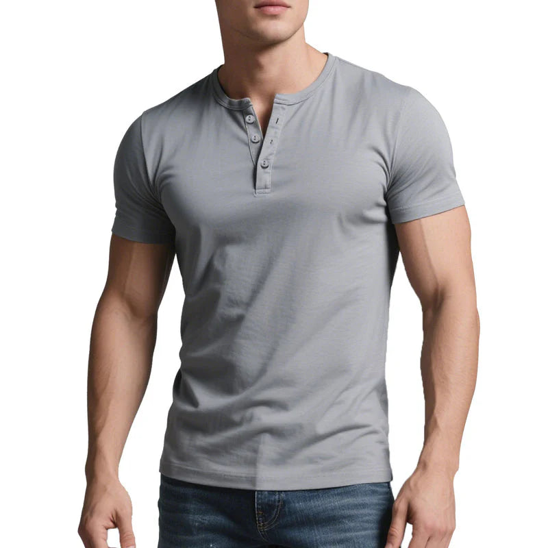 Men's Essential Henley Tee