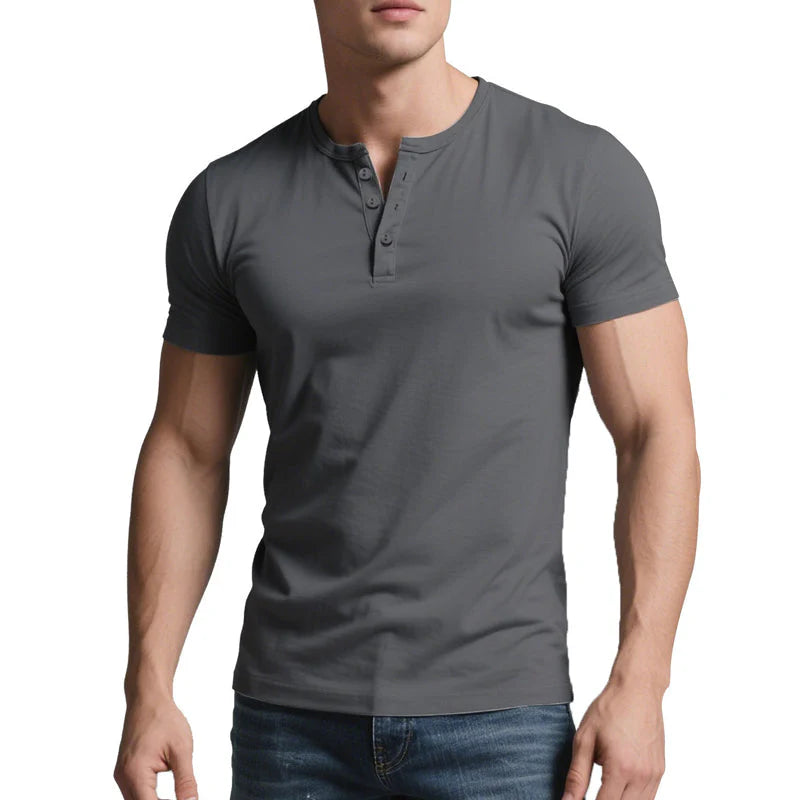 Men's Essential Henley Tee