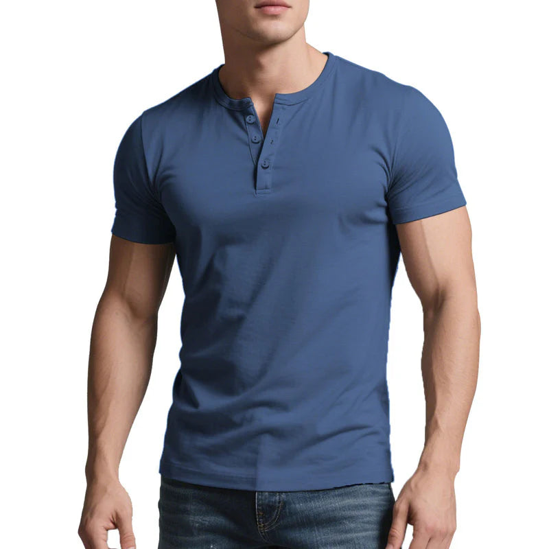 Men's Essential Henley Tee