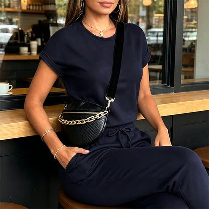 Women's Casual Two-Piece Lounge Set