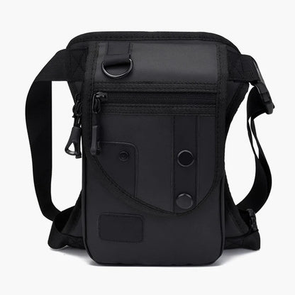 Unisex Multi-Pocket Oxford Utility Crossbody Bag