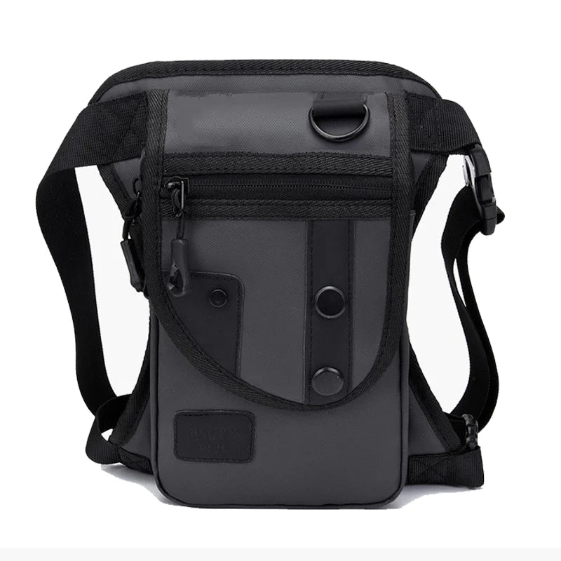 Unisex Multi-Pocket Oxford Utility Crossbody Bag