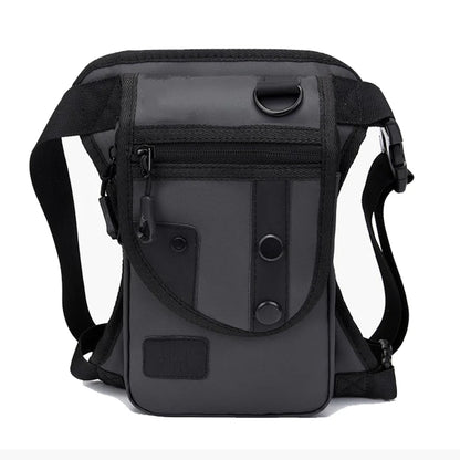 Unisex Multi-Pocket Oxford Utility Crossbody Bag