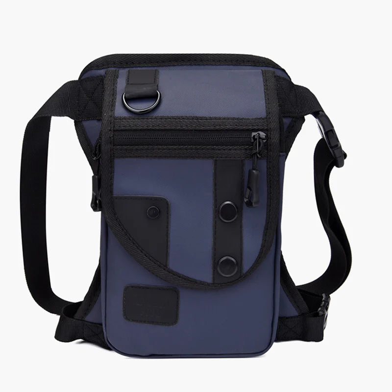 Unisex Multi-Pocket Oxford Utility Crossbody Bag