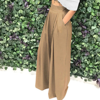 Women's High-Waist Wide-Leg Pants