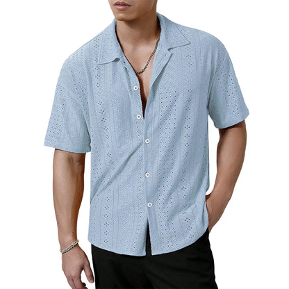 Men's Textured Resort Shirt